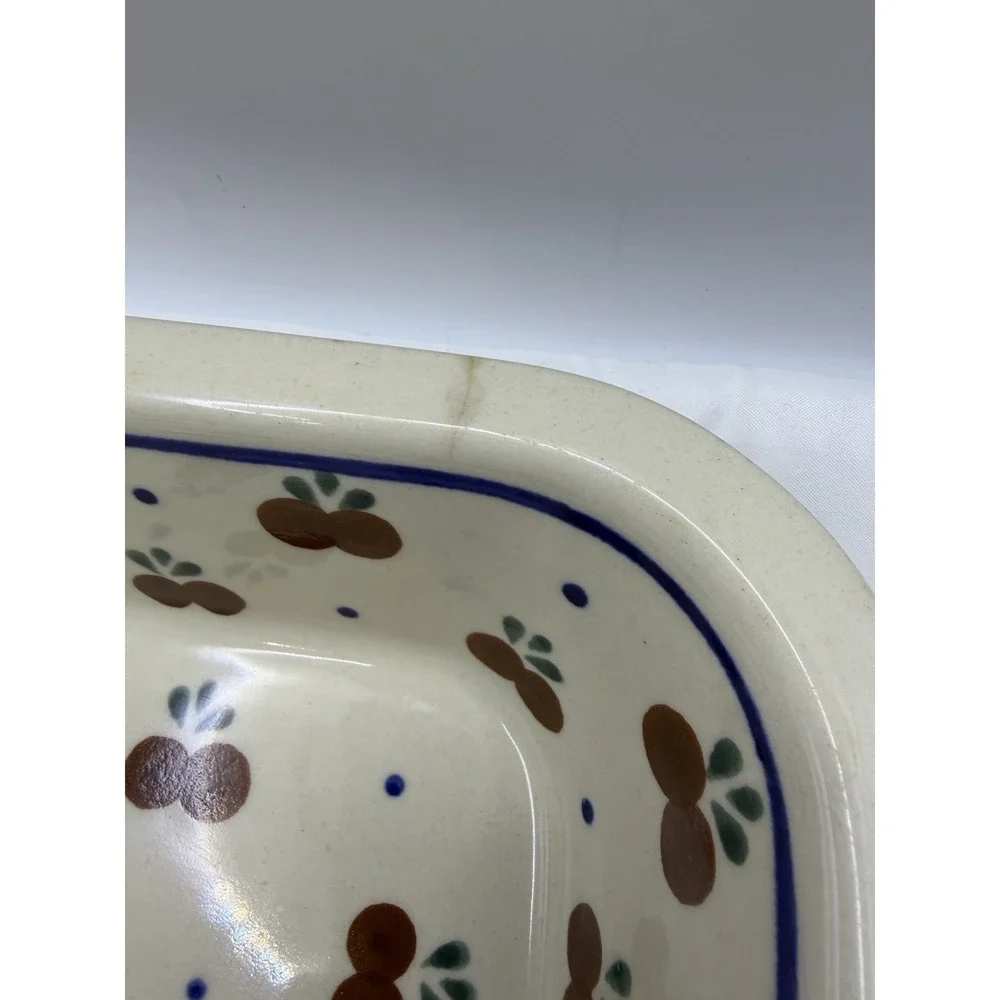 Boleslawiec Polish Pottery Baking Dish 9 7/8